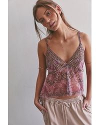 Free People - Highway Printed Tank Top - Lyst