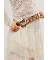 Free People - Follow Your Arrow Belt At In Tan, Size: S/m - Lyst