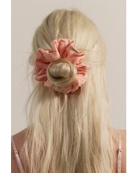 Free People - Leni Silk Scrunchie - Lyst