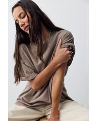 Free People - Perfect Oversized Tee - Lyst