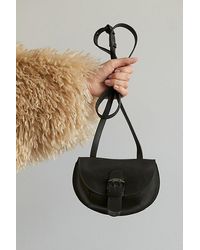 Free People - We The Free Crescent Leather Crossbody - Lyst