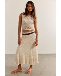 Free People - Laney Midi Skirt Set - Lyst