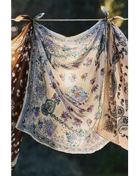 Free People - So Silk Printed Bandana - Lyst