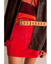 Free People - Jona Belt At Free People In Coral Brick, Size: S/m - Lyst