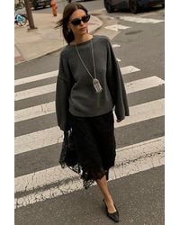 Free People - Fall Into Lace Midi Skirt Set - Lyst