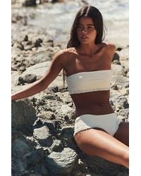 Aila Blue - Honey Bandeau Bikini Top - Lyst