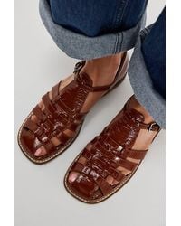 Free People - Willow Fisherman Sandals - Lyst