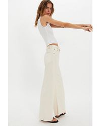 Mother - The Lemon Twist Sneak Jeans - Lyst