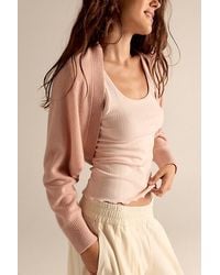 Free People - Cashmere Shrug - Lyst