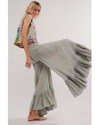 Free People - Summer Kiss Godet Trousers - Lyst
