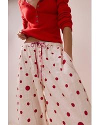 Free People - On Repeat Pyjama Trousers By - Lyst