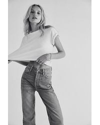 Free People - The Perfect Tee At Free People In White, Size: Xs - Lyst