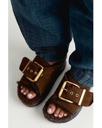 4Ccccees - Mellow Shearling Slides - Lyst