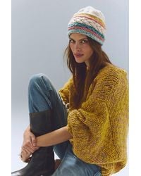 French Knot - Cable Fold Up Beanie By - Lyst