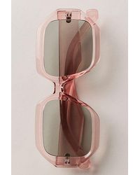 Free People - Corra Square Sunglasses - Lyst