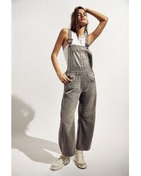 Free People - Good Luck Barrel Dungarees - Lyst