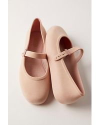 Melissa - Soft Velvet Ballerina Flats - Lyst