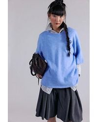 Free People - Margot Softspun Sweater Tee - Lyst