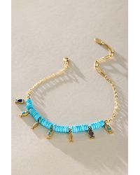 Free People - Azura Charm Anklet - Lyst