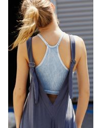 Free People Seven Stars Onesie By Fp Movement - Blue