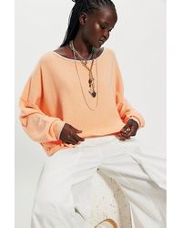 Free People - See Me Softspun Pullover - Lyst