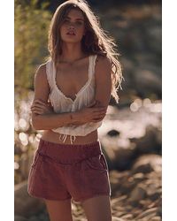 Free People - Luna Pull-On Shorts - Lyst