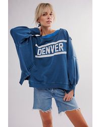 Free People - Graphic Camden Pullover - Lyst