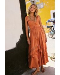 free-est - Santa Maria Maxi Dress By - Lyst