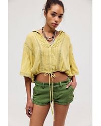 Free People - Rainy Days Blouse - Lyst
