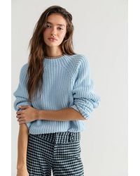 Free People - Low Tide Knit Pullover - Lyst