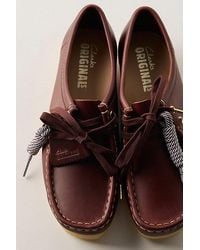 Clarks - Leather Wallabees - Lyst