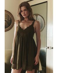 Intimately By Free People - Fiona Mini Slip Dress By - Lyst