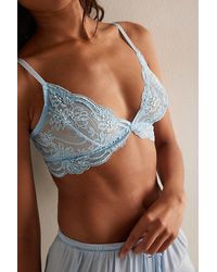 Free People - Last Dance Lace Triangle Bralette - Lyst