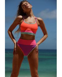 Beach Riot - Emmy High-Waisted Bikini Bottoms - Lyst