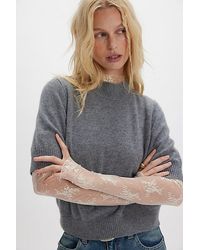 Free People - Solid Twilight Cashmere Turtleneck Sweater - Lyst