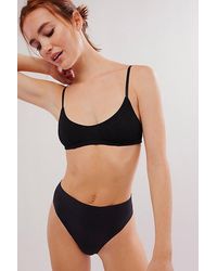 Free People - Scooped Out Mesh Bra - Lyst