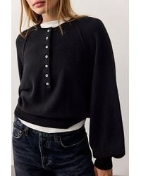 Free People - Porta Cashmere Henley - Lyst