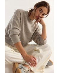Free People - Solstice Cashmere Pullover - Lyst