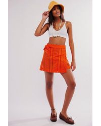Damson Madder - Fiji Mini Wrap Skirt - Lyst