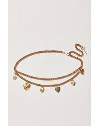 Free People - Key To My Heart Chain Belt - Lyst