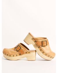 Free People Culver City Clogs - Natural
