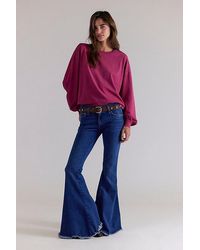 Free People - Perfect Oversized Long Sleeve Top - Lyst