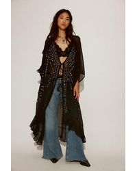 Free People - So Billie Studded Duster Top - Lyst