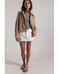 Free People - Lainey Low-Rise Mini Skirt - Lyst