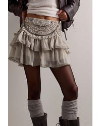 Free People - Sugarcoat Mini Skirt - Lyst