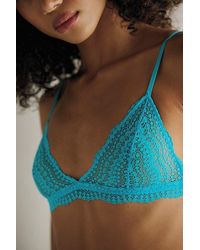 Intimately By Free People - This Or That Lace Plunge Triangle Bralette By - Lyst