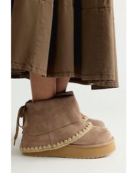 Mou - Foldover Platform Boots Shoe - Lyst