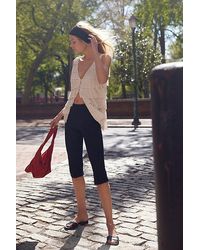 Free People - Bette Super Slim Capris - Lyst