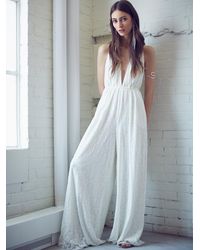 Free People Rumania Romper - White