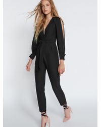 Free People Solitary Pantsuit - Black